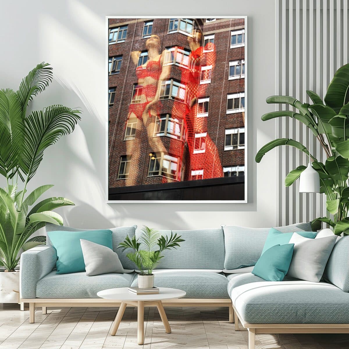 Nova York ambientada em um interior